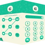 applock theme green android application logo